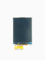 Small display screen with connectors on a dark surface